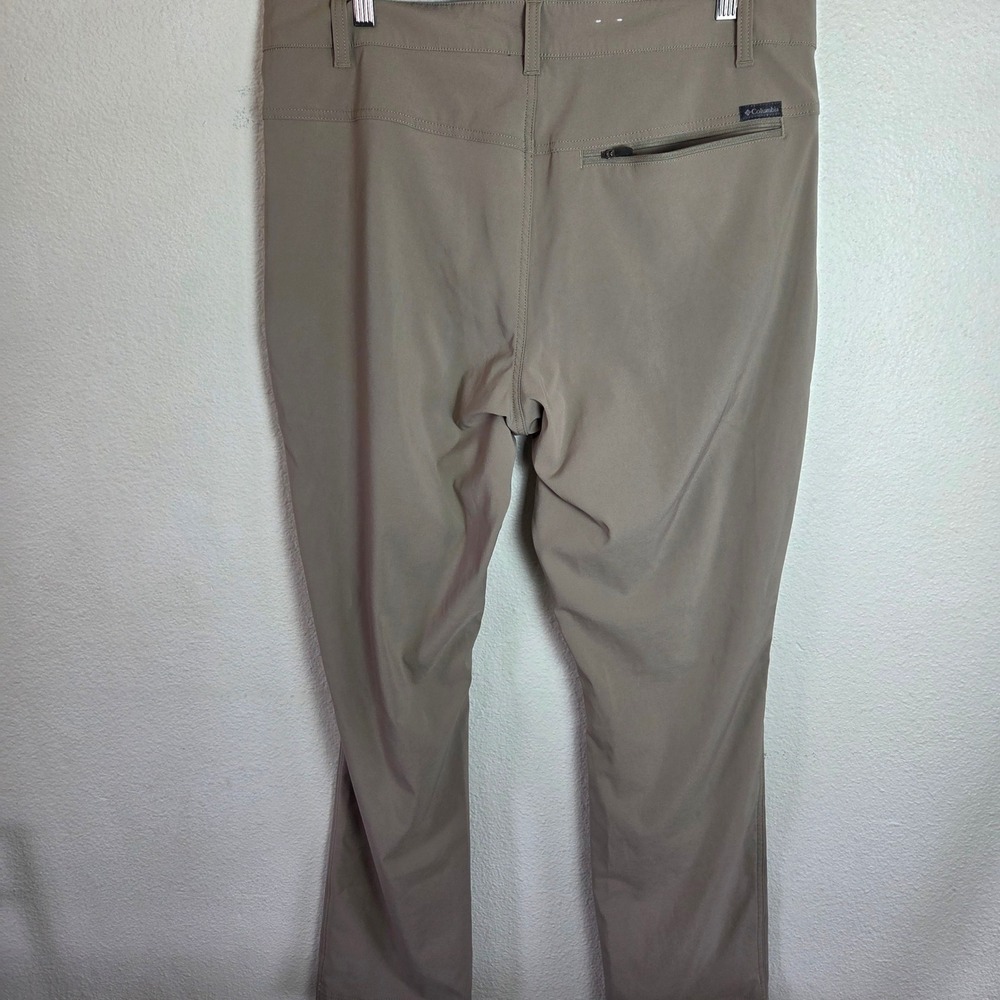 Columbia Mens Hiking Pants 36x32 Lightweight Stretch Zip Pocket Outdoor - Picture 2 of 9